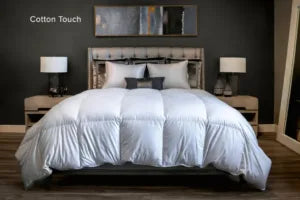 Luxury Weight, LUXE Collection COTTON Duvet Insert, King XL size, 114x100" Soft, 370 Thread count 42% Silk/69% Cotton, by Down Inc