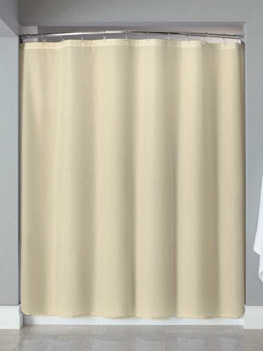 Nylon hotel shower curtain wholesale beige