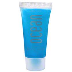 Hotel bath soap. Clear pleat blue round bar. Ocean collection, 1.41 oz/40 gr. tube 200 items pack