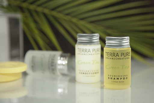 Hotel-facial-soap-Terra-Pure-green-tea-collection