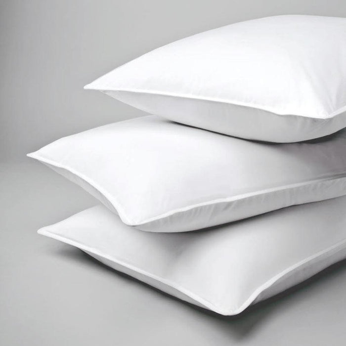 Famous hotel bedroom king size Chamberloft pillow by Standard Textile. Set of 10 pillows