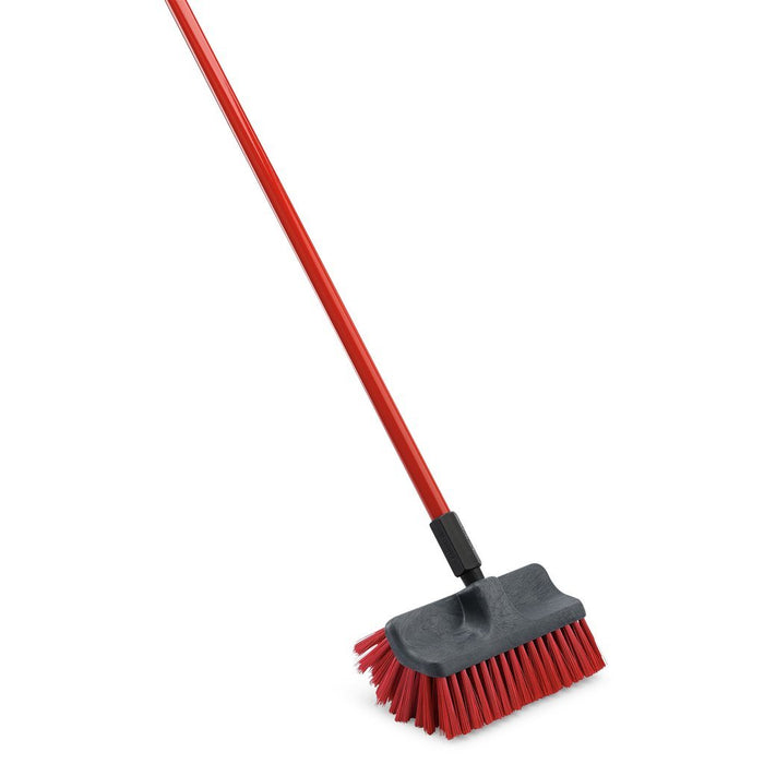 Dual surface scrub brush. Hotel cleaning supplies