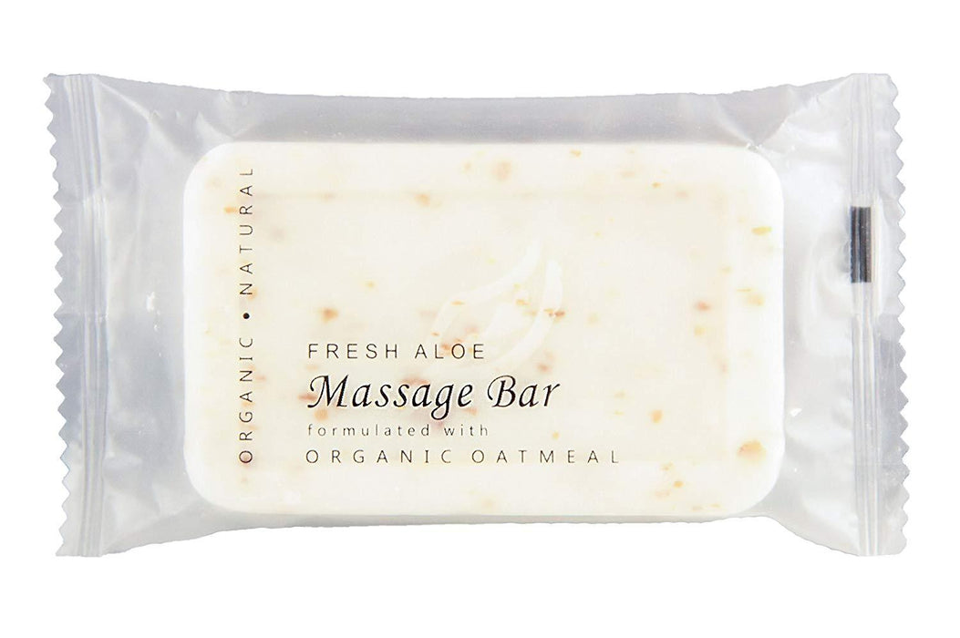 Hotel Oatmeal massage bar soap for resorts, hotels, AirBnB VRBO, Travel Size Hotel Toiletries. 1.75 oz, 50g sachet 225 items pack, 0.308 USD per item