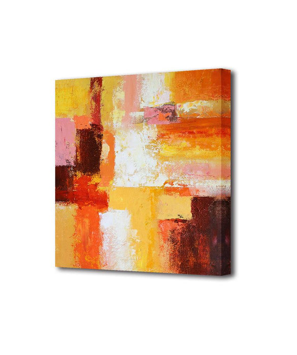 Parallel. Abstract hotel painting -100% handmade oil canvas. Ready to hang by Peter Alden