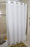Poly 300 Hang2it Shower Curtains. Plain polyester shower curtain. Price per dozen