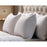 20x26 Down and feather compartmented sleeping pillows. Standard size soft pillow