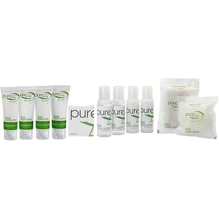 Hotel shampoo. Pure collection, 1.18 oz/35ml. bottle 240 items pack, 0.292 USD per item