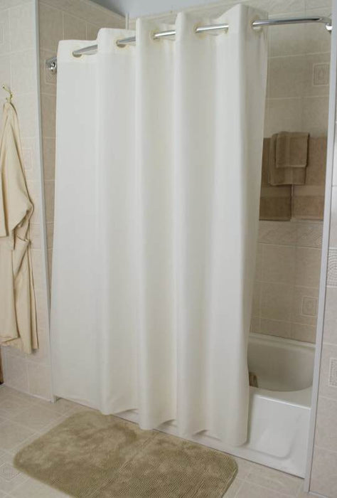 Wholesale shower curtains in bulk plain beige