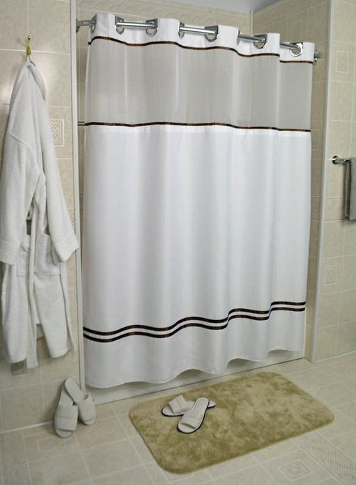 Brown shower curtains wholesale